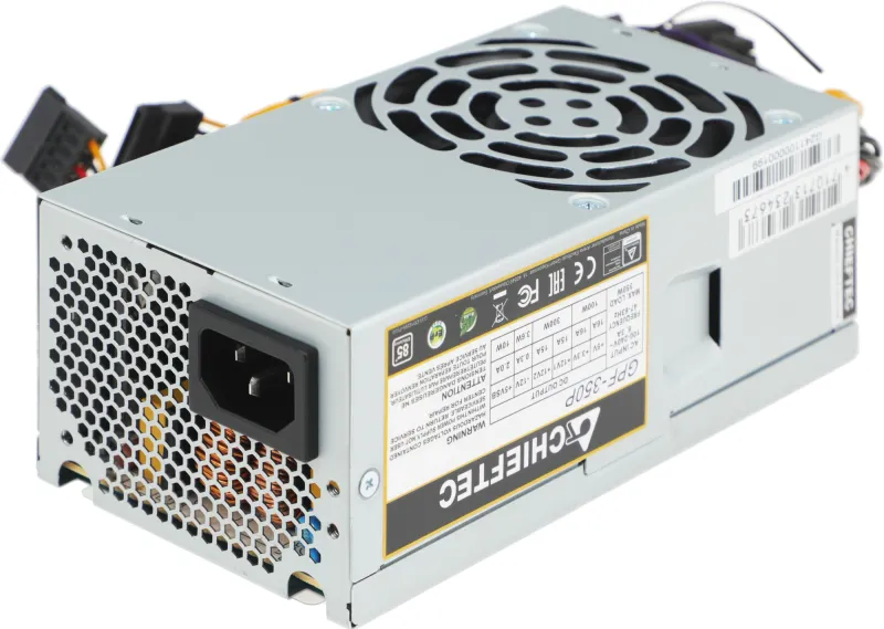 Chieftec Smart GPF-350P (ATX 2.3, 350W, TFX, Active PFC, 80mm fan, 80 PLUS BRONZE) OEM