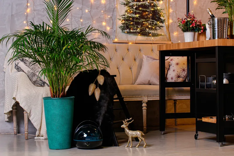 Увлажнитель воздуха Starwind SHC3416 25Вт (ультразвуковой) коричневый/синий