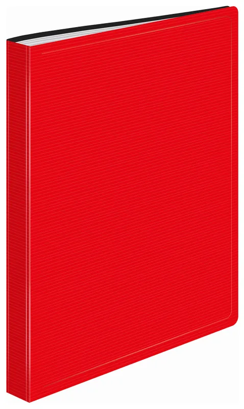 Папка с 20 прозр.вклад. Бюрократ DeLuxe DLV20RED A4 пластик 0.7мм красный