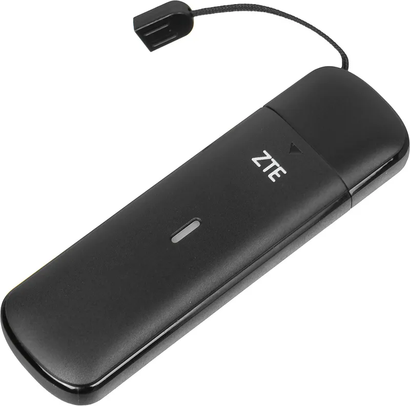 Модем 2G/3G/4G ZTE MF833N USB Firewall +Router внешний черный