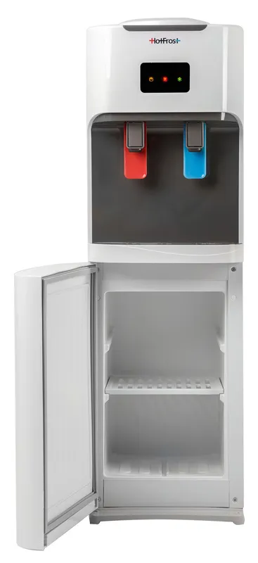 Кулер Hotfrost V115CE напольный электронный белый/серый