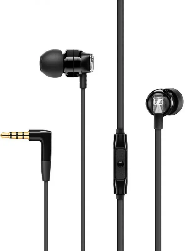Гарнитура вкладыши Sennheiser CX 300S 1.2м черный проводные в ушной раковине (508593)
