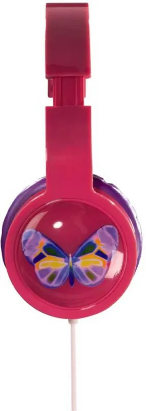 Наушники мониторные Hama Blink`n Kids 1.2м розовый проводные оголовье (00135664)