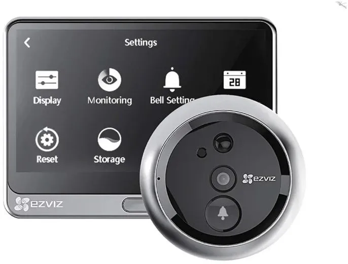 Видеоглазок Ezviz CS-DP2C gold золотистый