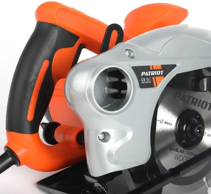 Циркулярная пила (дисковая) Patriot CS 162 1200Вт (ручная) D диска.:160мм (190301620)