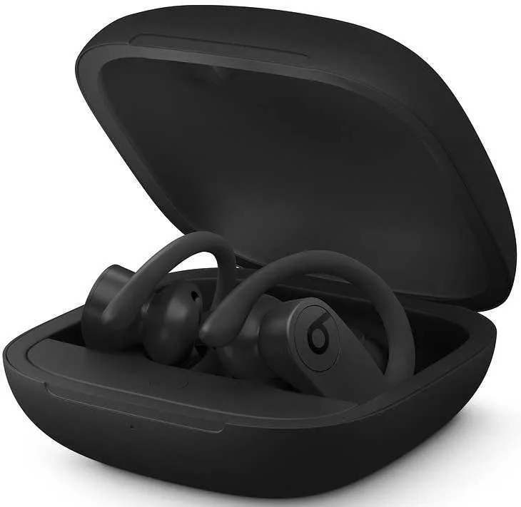 Гарнитура вкладыши Beats Powerbeats Pro черный беспроводные bluetooth крепление за ухом (MV6Y2EE/A)