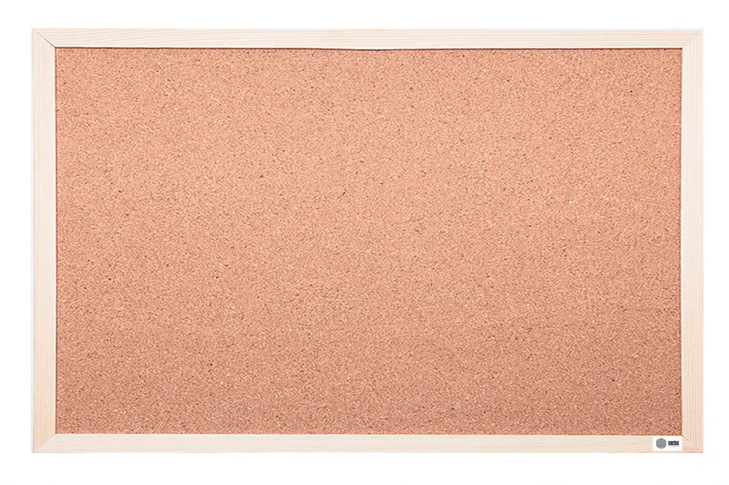 Доска пробковая Cactus CS-CWBD-30x45 пробковая коричневый 30x45см деревянная рама пробка