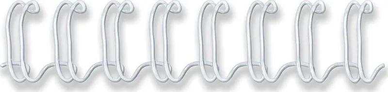 Пружины для переплета металлические Fellowes d=14мм 101-130лист A4 белый (100шт) CRC-53274 (FS-53274)