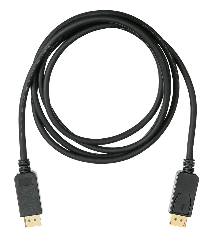 Кабель аудио-видео Buro V.1.2 DisplayPort (m)/DisplayPort (m) 2м. позолоч.конт. черный (BHP DPP_1.2-2)