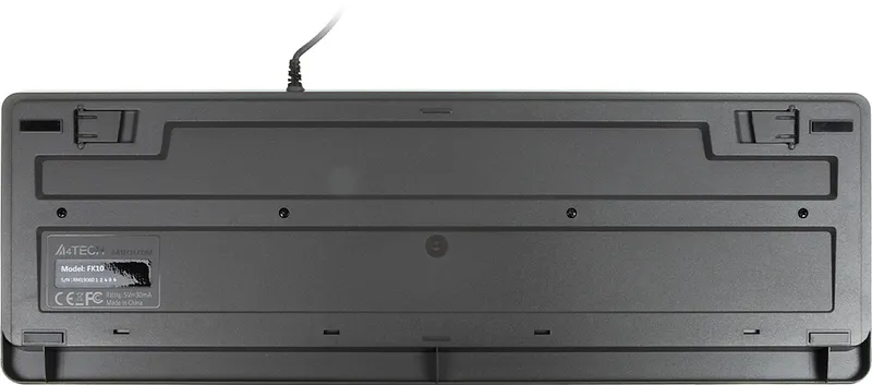 Клавиатура A4Tech Fstyler FK10 черный/серый USB