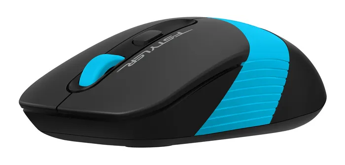 Клавиатура + мышь A4Tech Fstyler FG1010 клав:черный/синий мышь:черный/синий USB беспроводная Multimedia (FG1010 BLUE)