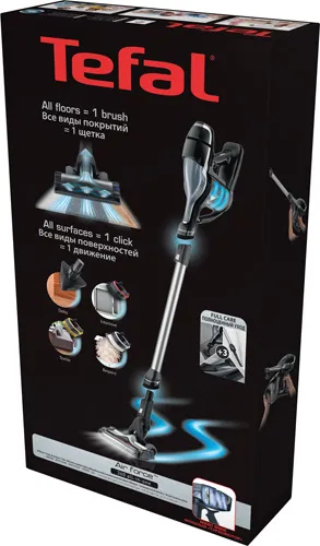 Пылесос ручной Tefal Air Force All-In-One 360 TY9266WO черный