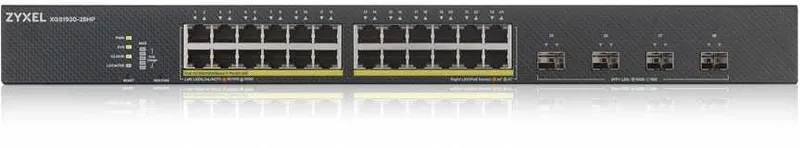 Коммутатор Zyxel XGS1930-28HP-EU0101F (L2+) 24x1Гбит/с 4SFP+ 24PoE+ 375W управляемый