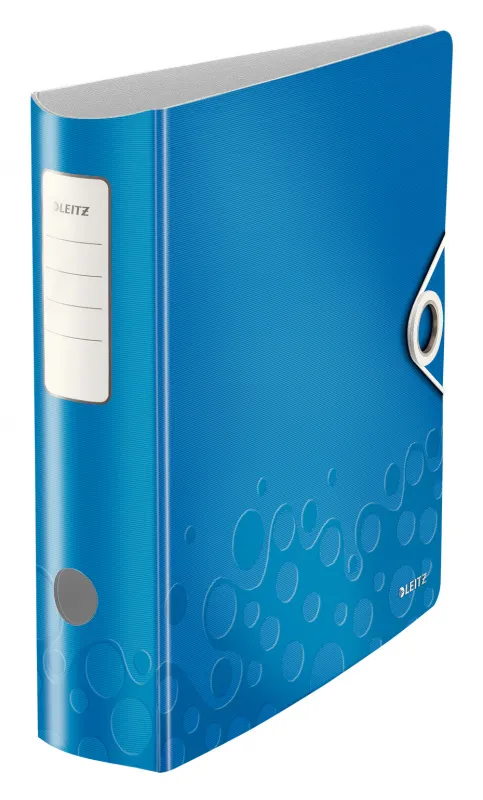 Папка-регистратор Esselte Leitz WOW 11060036 A4 82мм полифом синий