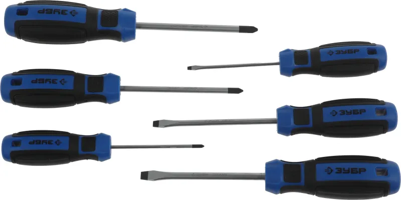 Набор отверток Зубр 25239 в компл.:6 предметов
