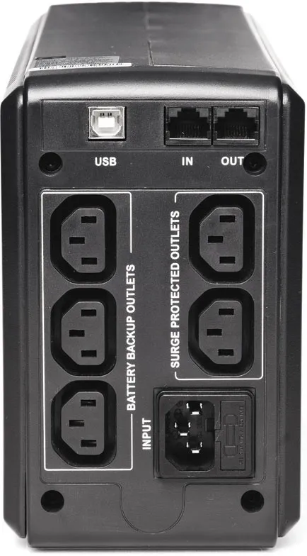 Powercom Smart King Pro+ SPT-700, Line-Interactive, 700VA/560W, Tower, 5*IEC320-C13 (2 surge & 3 batt), black (1154033)