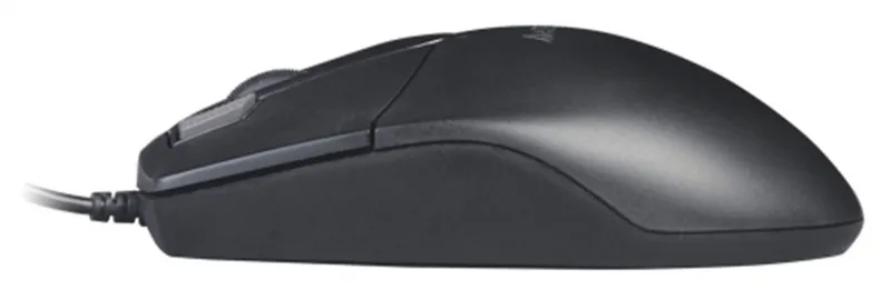 Мышь A4Tech OP-730D черный оптическая (1200dpi) USB (4but)