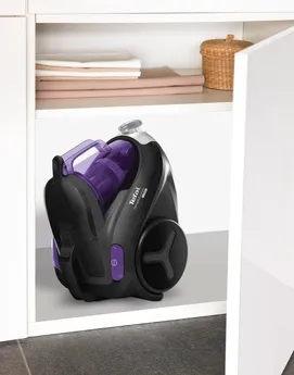 Пылесос Tefal TW3759EA 750Вт черный/сиреневый