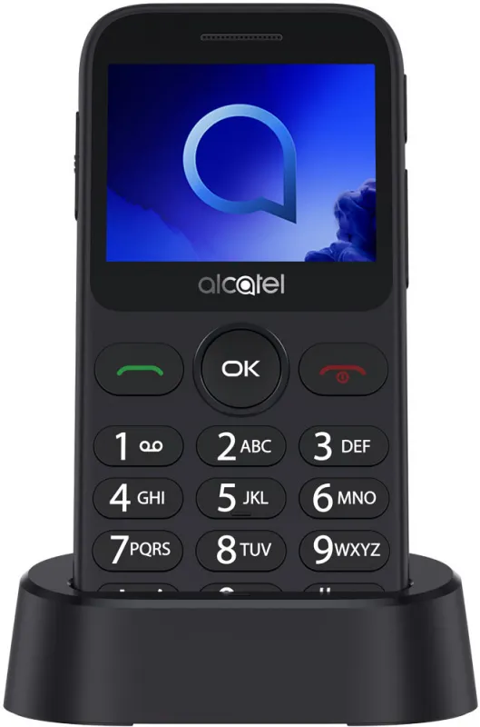 Мобильный телефон Alcatel 2019G серый моноблок 1Sim 2.4" 240x320 Thread-X 2Mpix GSM900/1800 GSM1900 FM microSD max32Gb