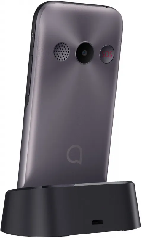 Мобильный телефон Alcatel 2019G серый моноблок 1Sim 2.4" 240x320 Thread-X 2Mpix GSM900/1800 GSM1900 FM microSD max32Gb