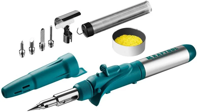 Паяльник Kraftool 55503-H10 газовый 120Втмакс.t=1300