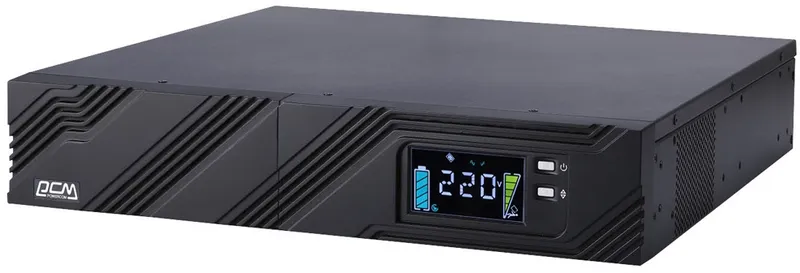 Источник бесперебойного питания Powercom SMART KING PRO+, Line-Interactive, 1000VA/800W, Rack/Tower, 8*IEC320-C13, Serial+USB, SmartSlot (1152572)