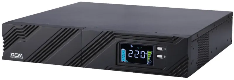 Источник бесперебойного питания Powercom SMART KING PRO+, Line-Interactive, 1000VA/800W, Rack/Tower, 8*IEC320-C13, Serial+USB, SmartSlot (1152572)