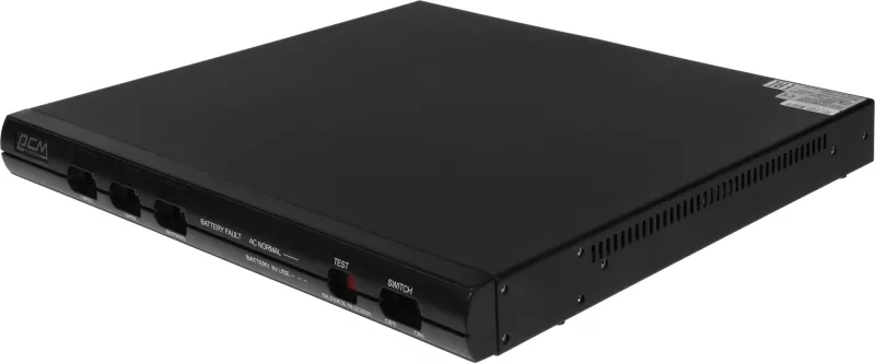 Источник бесперебойного питания Powercom King Pro RM KIN-600AP RM 360Вт 600ВА черный