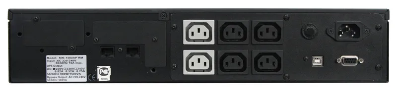 Источник бесперебойного питания Powercom King Pro RM KIN-600AP RM 360Вт 600ВА черный