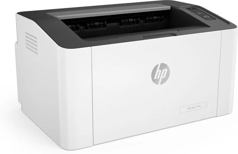 Принтер лазерный HP Laser 107a (4ZB77A) A4 белый