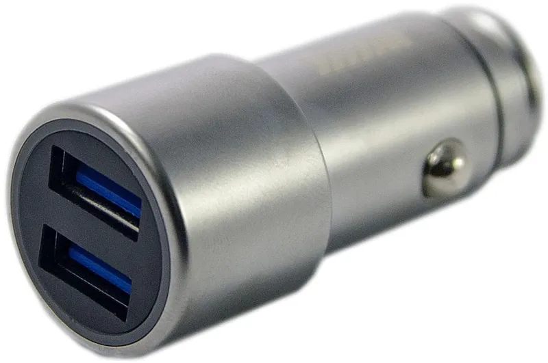 Автомобильное зар./устр. Wiiix UCC-2-22-2QC3-FAST 1.5A+2.4A универсальное серебристый
