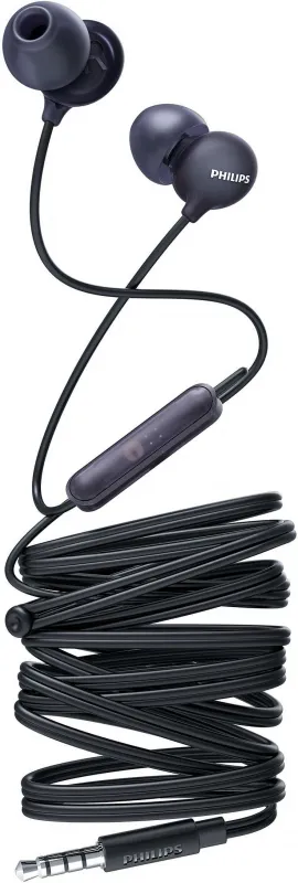 Гарнитура вкладыши Philips SHE2405 1.2м черный проводные в ушной раковине (SHE2405BK/00)