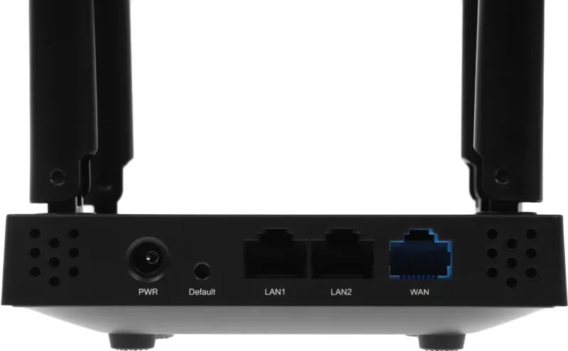 Роутер беспроводной Netis N4 AC1200 10/100BASE-TX черный