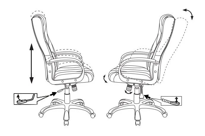 Кресло игровое Zombie VIKING-9 черный/синий текстиль/эко.кожа крестов. пластик