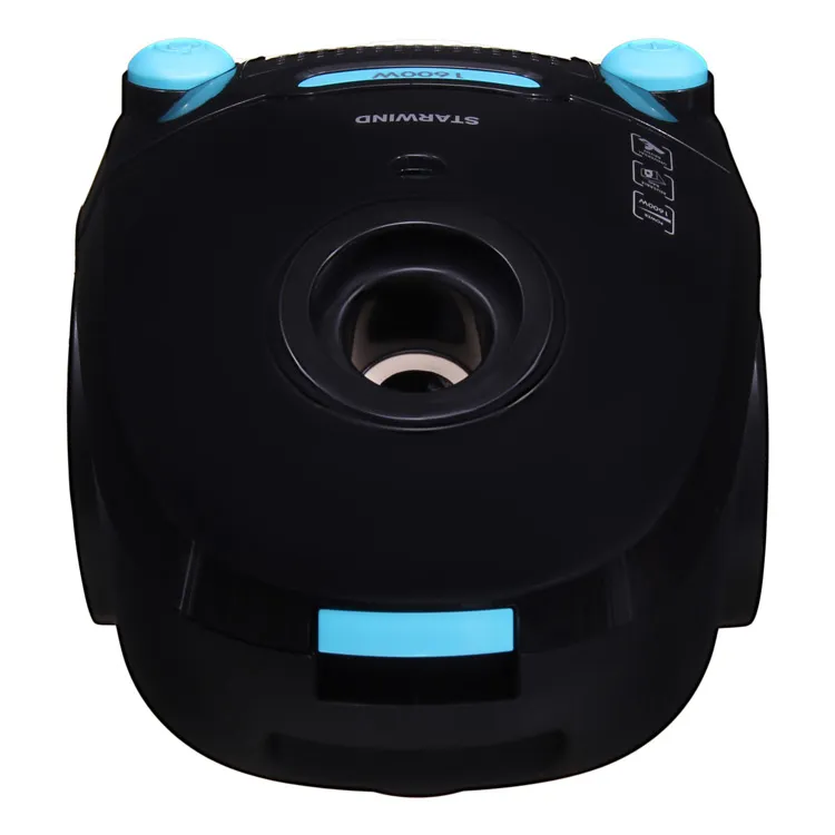 Пылесос Starwind SCB1112 1600Вт черный/голубой