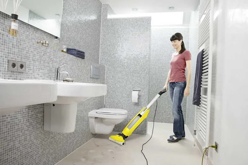 Пылесос моющий Karcher FC 5 460Вт желтый
