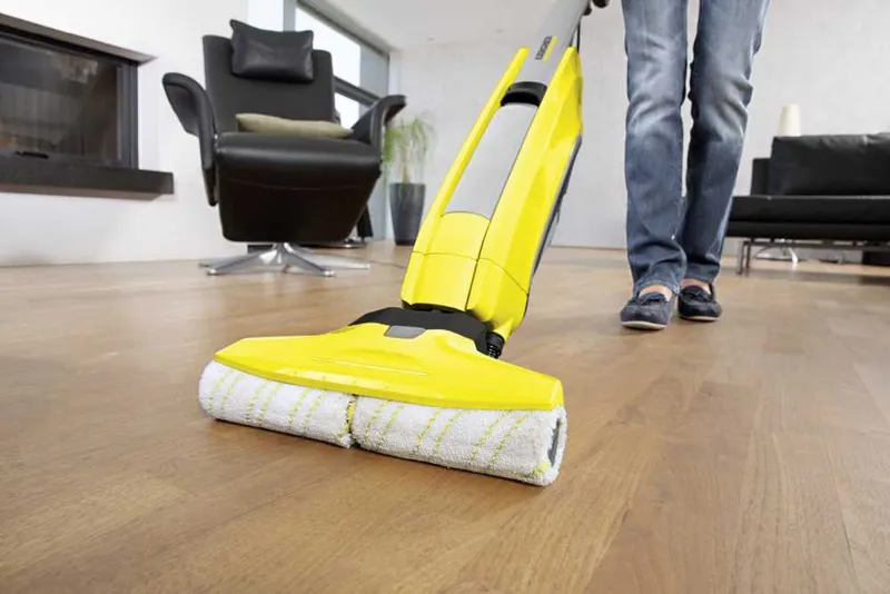 Пылесос моющий Karcher FC 5 460Вт желтый