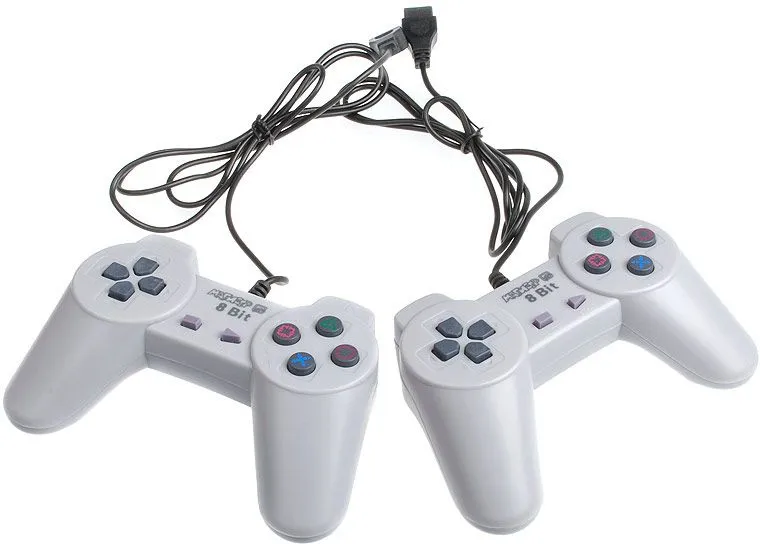 Джойстик Dendy 07-JS серый для: Dendy