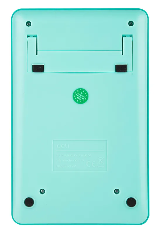 Калькулятор настольный Deli Touch EM01531 голубой 12-разр.