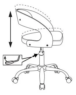 Кресло Бюрократ CH-370SL черный эко.кожа крестов. металл хром