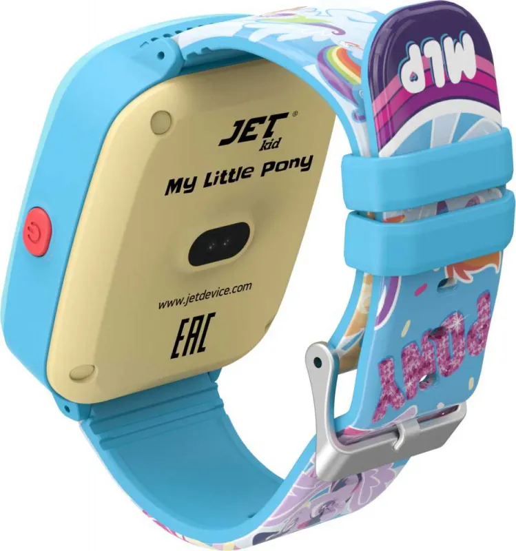 Смарт-часы Jet Kid My Little Pony 40мм 1.44" TFT голубой