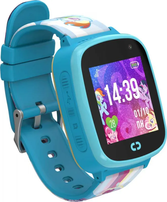 Смарт-часы Jet Kid My Little Pony 40мм 1.44" TFT голубой