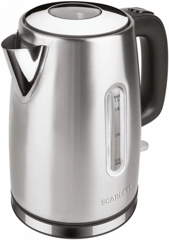 Чайник электрический Scarlett SC-EK21S68 1.7л. 2200Вт серебристый корпус: (EK21S68)