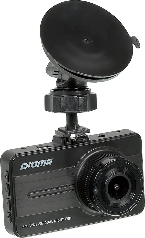 Видеорегистратор Digma FreeDrive 207 DUAL Night FHD черный 2Mpix 1080x1920 1080p 150гр. GP2247