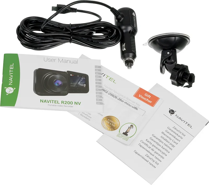 Видеорегистратор Navitel R200 NV черный 1080x1920 1080p 140гр. JL5401