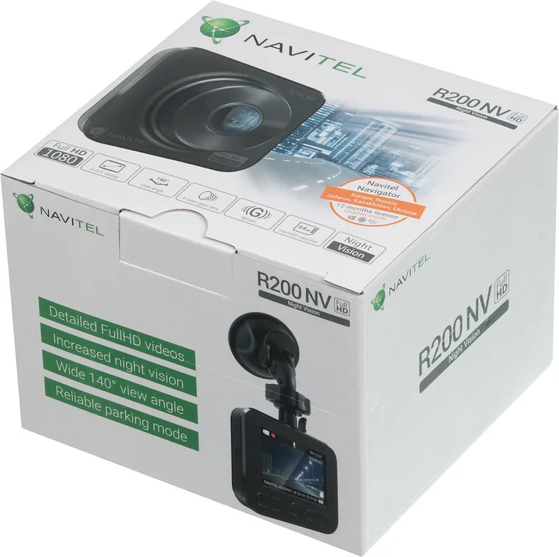 Видеорегистратор Navitel R200 NV черный 1080x1920 1080p 140гр. JL5401