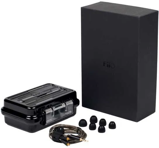Гарнитура вкладыши Fiio F9 1.2м красный проводные в ушной раковине (15119652)