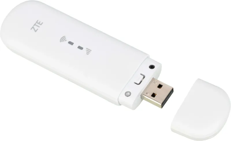 Модем 2G/3G/4G ZTE MF79N USB Wi-Fi Firewall +Router внешний черный