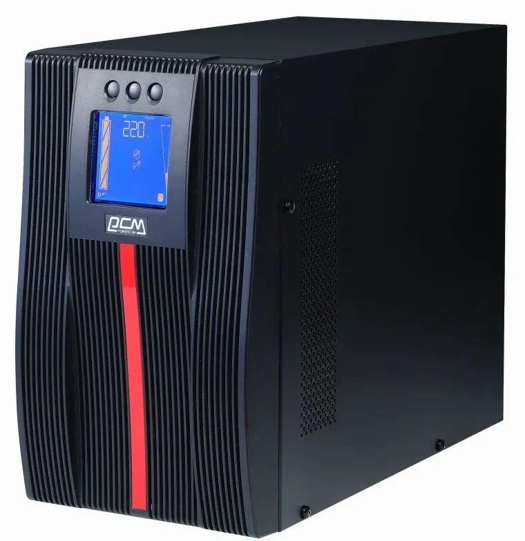 Powercom MACAN, On-Line, 1500VA/1500W, Tower, 6*IEC320-C13, Serial+USB, SNMP Slot (1186436)