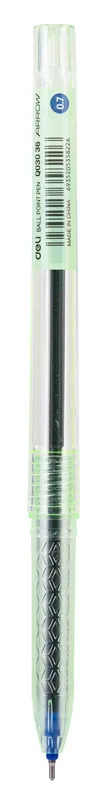 Ручка шариков. Deli Arrow EQ03036-1 прозрачный/ассорти d=0.7мм син. черн. (1шт) ассорти